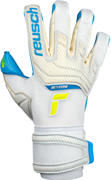 Reusch Attrakt Aqua 5270439 1111 white blue front